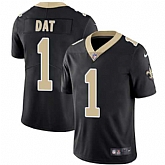 Nike New Orleans Saints #1 Who Dat Black Team Color NFL Vapor Untouchable Limited Jersey,baseball caps,new era cap wholesale,wholesale hats